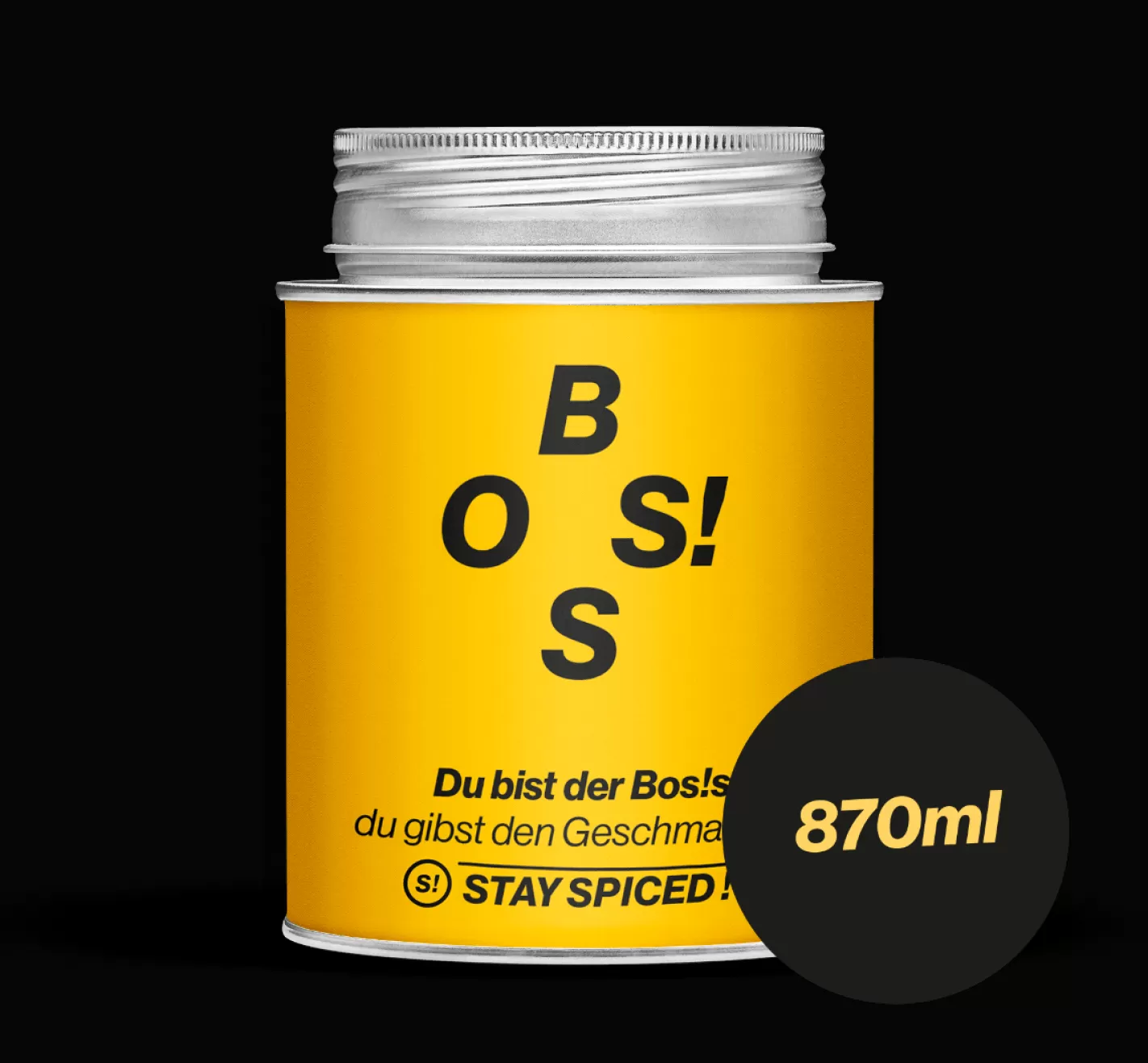 STAY SPICED BOS!S – Du bist der Boss, du gibst den Geschmack an! Cheap