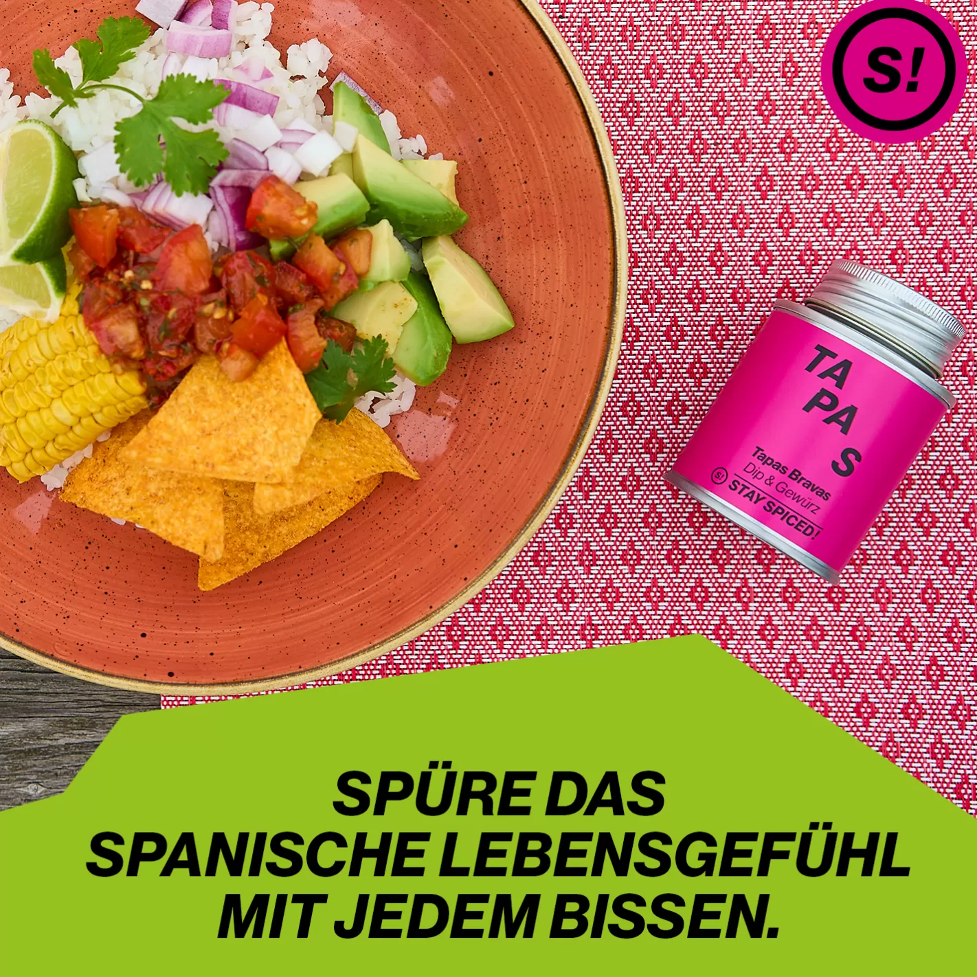 STAY SPICED DIP IT | Gewürze Set & Olivenöl | 3 Gewürze und 1 Olivenöl in der Box Outlet