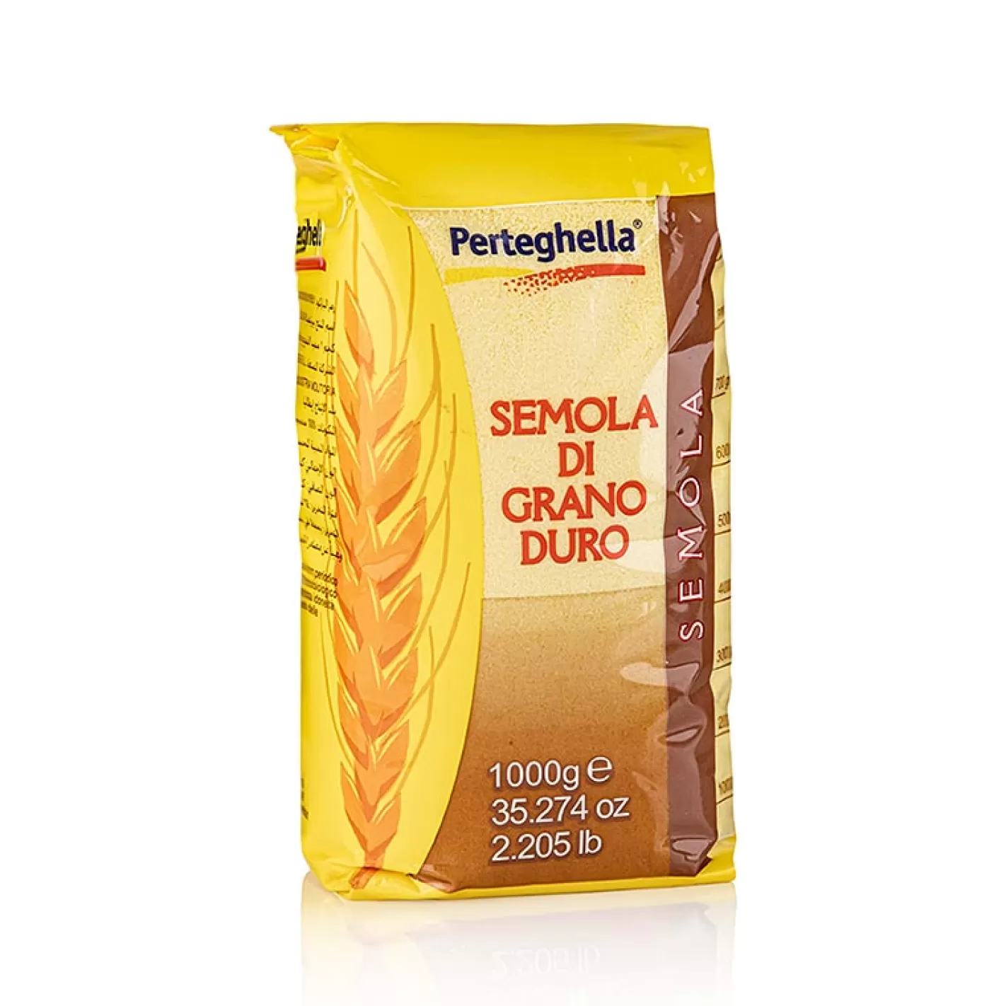 STAY SPICED Hartweizengrieß - Semola di Grano Duro, für glatte Nudeln u. Gnocci, 1 kg Hot
